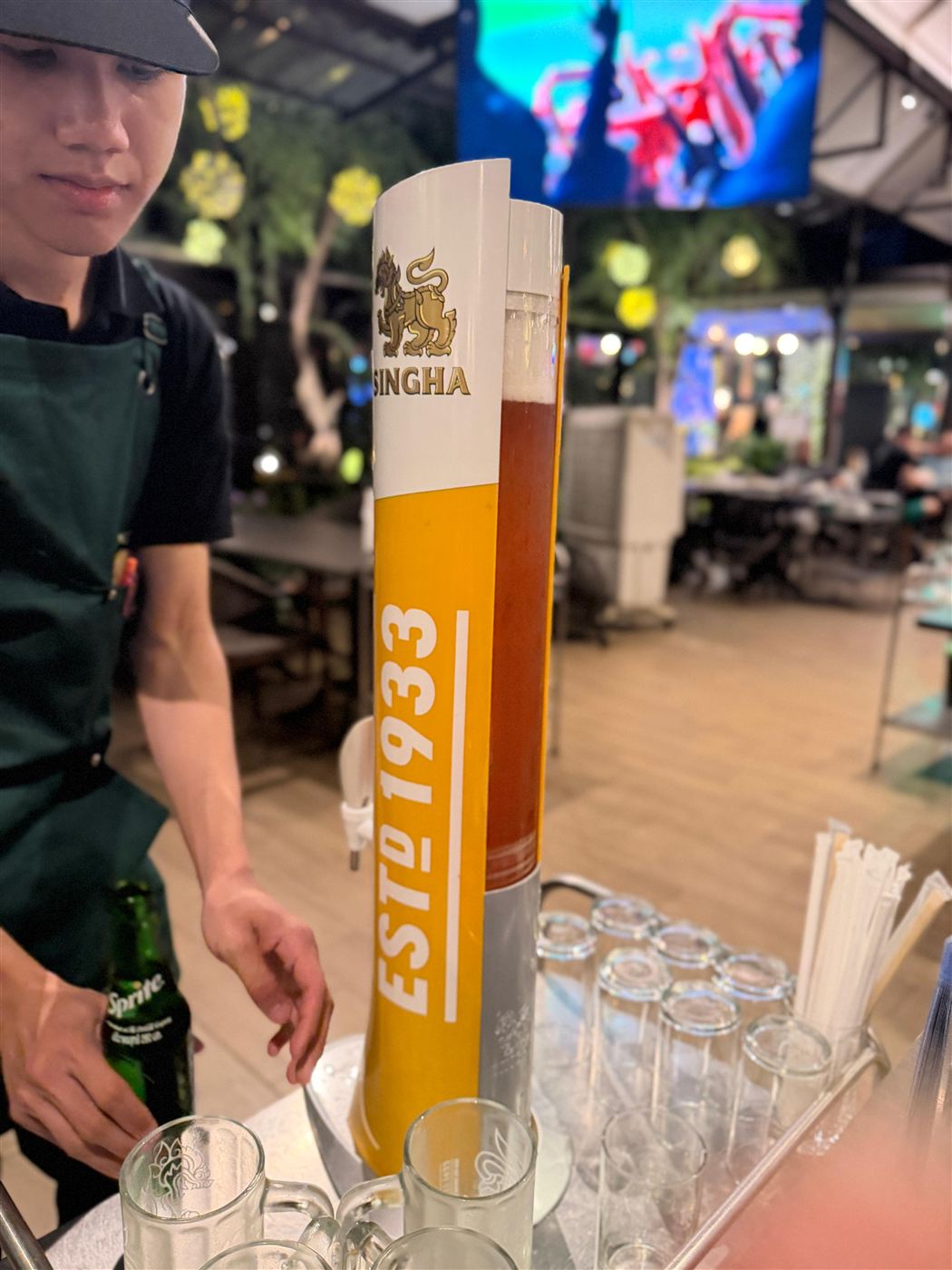 Singha Bierturm – Estd. 1933